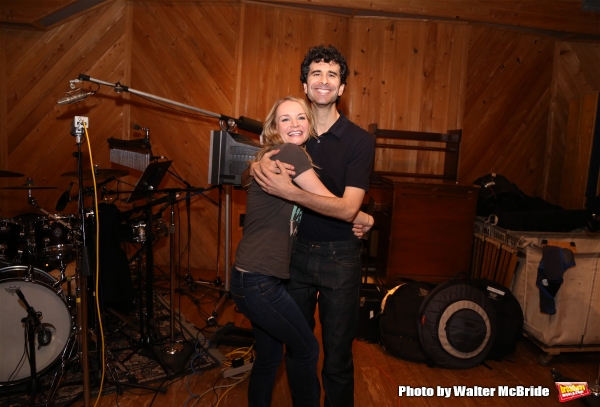 Photo Coverage: In the Recording Studio with Broadway's SOMETHING ROTTEN! Image