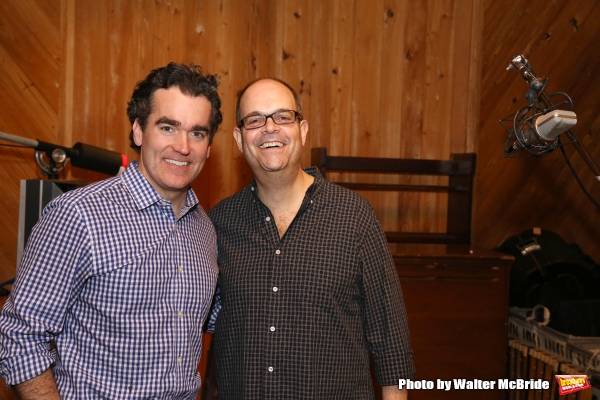 Photo Coverage: In the Recording Studio with Broadway's SOMETHING ROTTEN! Image