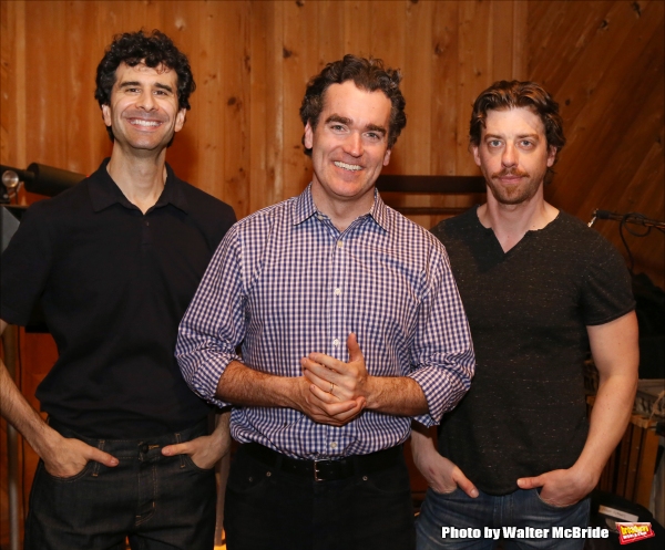 Photo Coverage: In the Recording Studio with Broadway's SOMETHING ROTTEN! Image