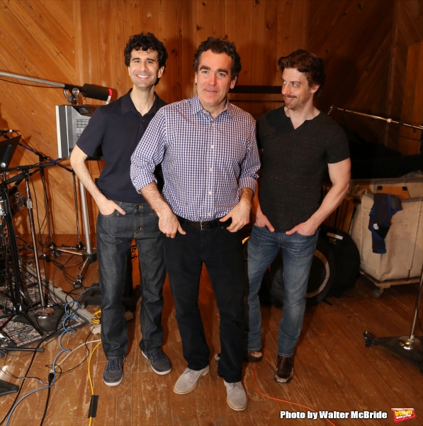 Photo Coverage: In the Recording Studio with Broadway's SOMETHING ROTTEN! Image