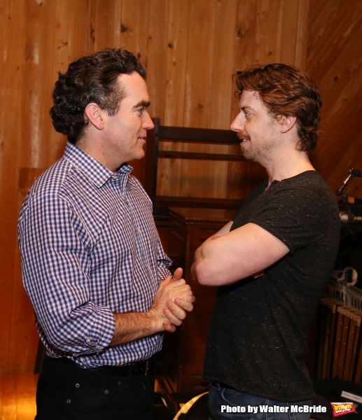 Photo Coverage: In the Recording Studio with Broadway's SOMETHING ROTTEN! Image