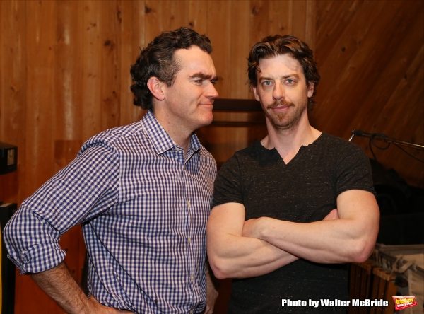 Photo Coverage: In the Recording Studio with Broadway's SOMETHING ROTTEN! Image