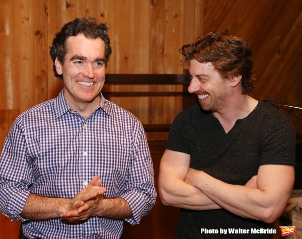 Photo Coverage: In the Recording Studio with Broadway's SOMETHING ROTTEN! Image