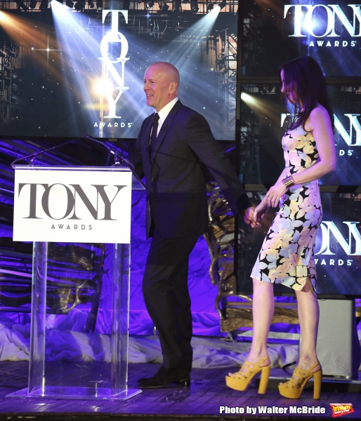 Photo Coverage: Bruce Willis & Mary-Louise Parker Announce 2015 Tony Nominations!  Image