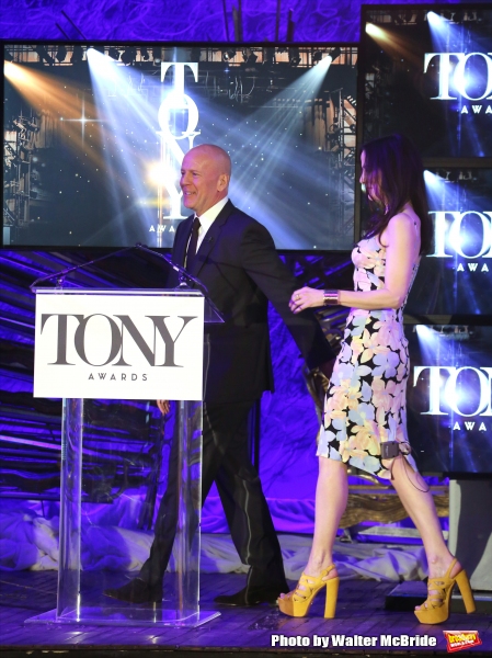 Photo Coverage: Bruce Willis & Mary-Louise Parker Announce 2015 Tony Nominations!  Image