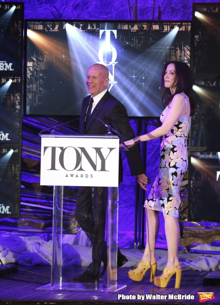 Photo Coverage: Bruce Willis & Mary-Louise Parker Announce 2015 Tony Nominations!  Image