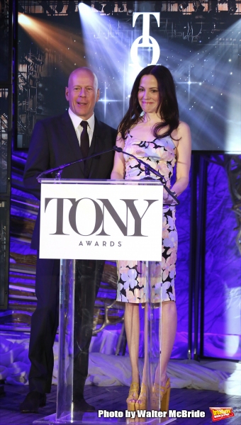 Photo Coverage: Bruce Willis & Mary-Louise Parker Announce 2015 Tony Nominations! Image