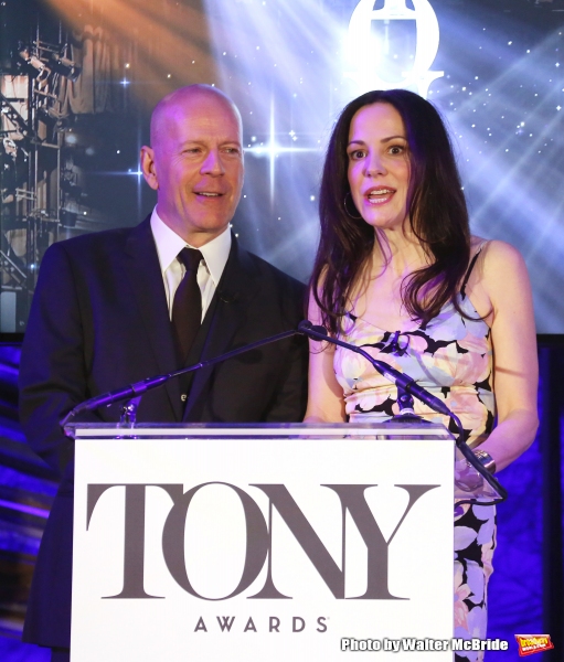 Photo Coverage: Bruce Willis & Mary-Louise Parker Announce 2015 Tony Nominations!  Image