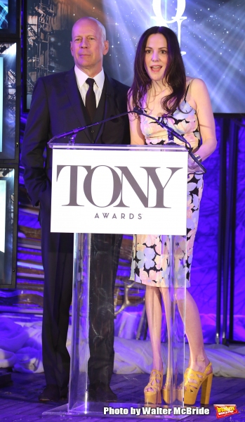 Photo Coverage: Bruce Willis & Mary-Louise Parker Announce 2015 Tony Nominations! 