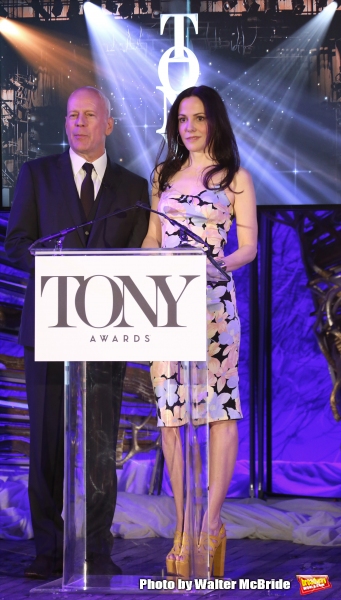 Photo Coverage: Bruce Willis & Mary-Louise Parker Announce 2015 Tony Nominations! Image