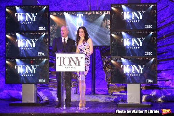 Photo Coverage: Bruce Willis & Mary-Louise Parker Announce 2015 Tony Nominations! 