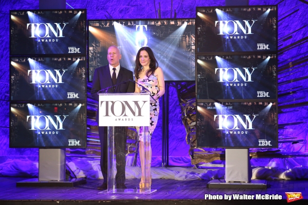 Photo Coverage: Bruce Willis & Mary-Louise Parker Announce 2015 Tony Nominations!  Image