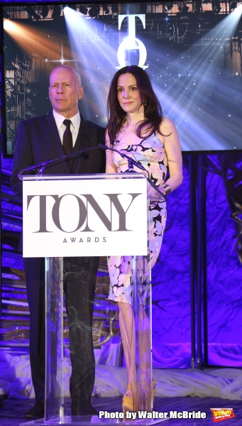 Photo Coverage: Bruce Willis & Mary-Louise Parker Announce 2015 Tony Nominations! Image
