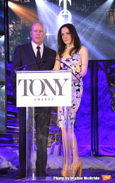 Photo Coverage: Bruce Willis & Mary-Louise Parker Announce 2015 Tony Nominations!  Image