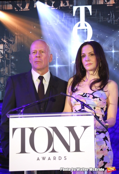 Photo Coverage: Bruce Willis & Mary-Louise Parker Announce 2015 Tony Nominations! Image
