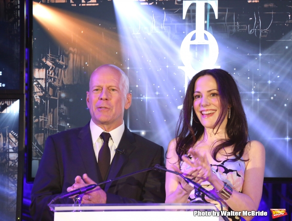 Photo Coverage: Bruce Willis & Mary-Louise Parker Announce 2015 Tony Nominations! Image