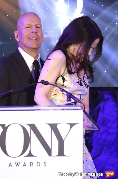 Photo Coverage: Bruce Willis & Mary-Louise Parker Announce 2015 Tony Nominations! 