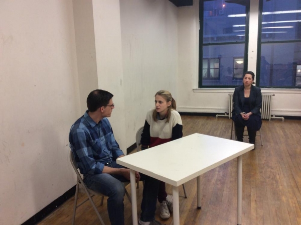 Photo Flash: In Rehearsal for Beautiful Soup's 28 MARCHANT AVENUE Off-Broadway Image