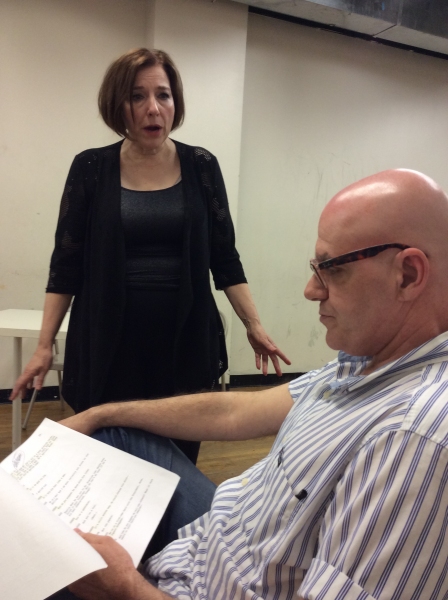 Photo Flash: In Rehearsal for Beautiful Soup's 28 MARCHANT AVENUE Off-Broadway Image