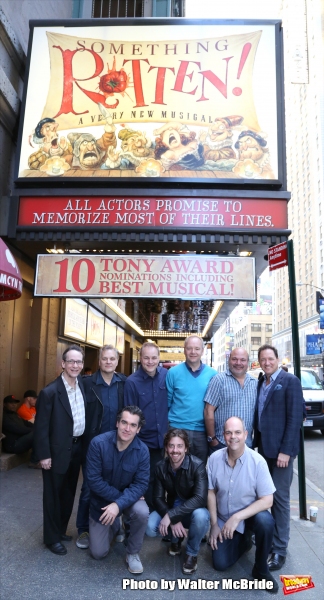 Photo Coverage: SOMETHING ROTTEN! Celebrates 10 Tony Award Nominations! Image