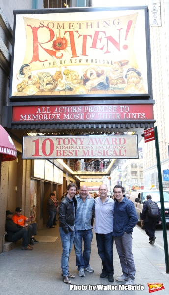 Photo Coverage: SOMETHING ROTTEN! Celebrates 10 Tony Award Nominations! Image