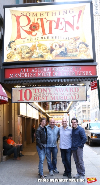 Photo Coverage: SOMETHING ROTTEN! Celebrates 10 Tony Award Nominations! Image