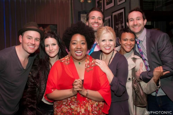 Photo Flash: Brian Gallagher and Megan Hilty Celebrate ALL THAT'S AHEAD at Birdland Image