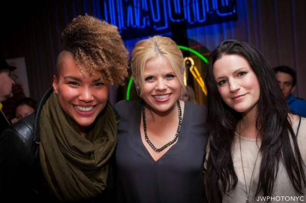 Photo Flash: Brian Gallagher and Megan Hilty Celebrate ALL THAT'S AHEAD at Birdland Image