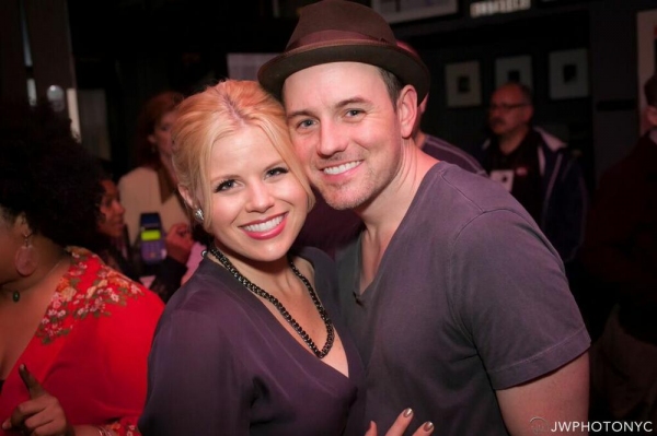 Photo Flash: Brian Gallagher and Megan Hilty Celebrate ALL THAT'S AHEAD at Birdland 