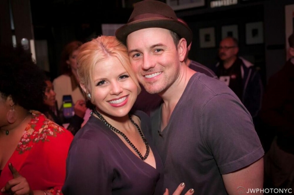 Photo Flash: Brian Gallagher and Megan Hilty Celebrate ALL THAT'S AHEAD at Birdland Image