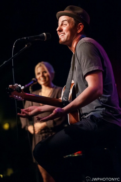 Photo Flash: Brian Gallagher and Megan Hilty Celebrate ALL THAT'S AHEAD at Birdland 