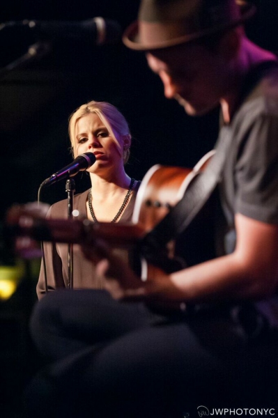 Photo Flash: Brian Gallagher and Megan Hilty Celebrate ALL THAT'S AHEAD at Birdland 