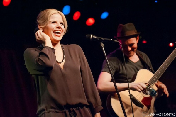 Photo Flash: Brian Gallagher and Megan Hilty Celebrate ALL THAT'S AHEAD at Birdland 
