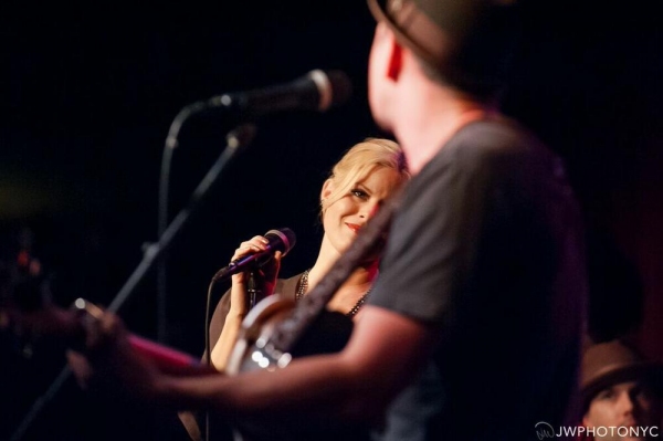 Photo Flash: Brian Gallagher and Megan Hilty Celebrate ALL THAT'S AHEAD at Birdland Image