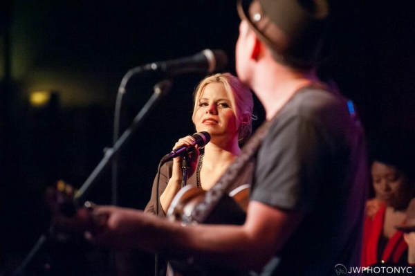 Photo Flash: Brian Gallagher and Megan Hilty Celebrate ALL THAT'S AHEAD at Birdland Image
