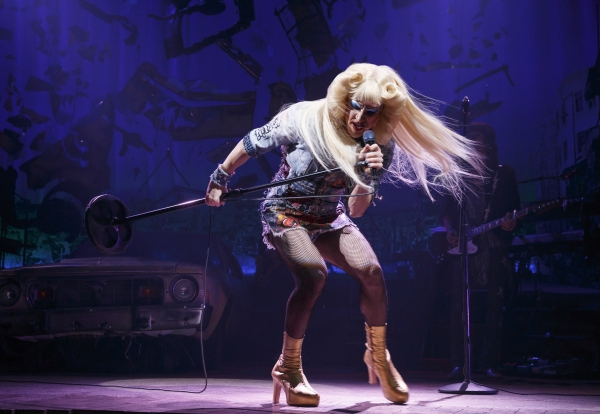 Photo Flash: A Fabulous First Look at Darren Criss and Rebecca Naomi Jones in HEDWIG on Broadway! Image