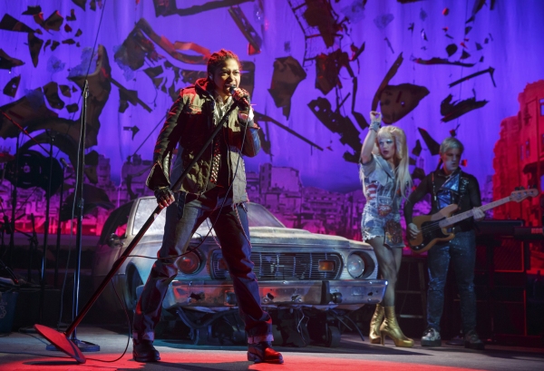 Photo Flash: A Fabulous First Look at Darren Criss and Rebecca Naomi Jones in HEDWIG on Broadway! Image