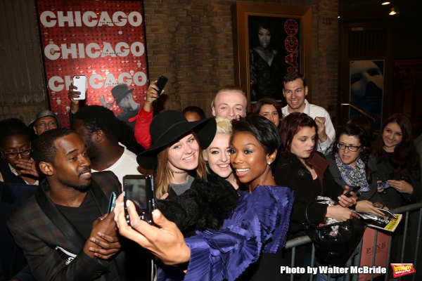 Photo Coverage: Broadway's Newest Murderess, Brandy Norwood, Greets Fans Backstage at CHICAGO! Photo Coverage: Broadway's Newest Murderess, Brandy Norwood, Greets Fans Backstage at CHICAGO! Image