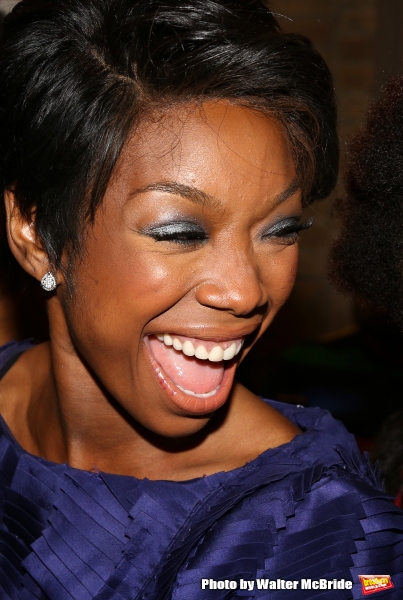 Photo Coverage: Broadway's Newest Murderess, Brandy Norwood, Greets Fans Backstage at CHICAGO!  Image