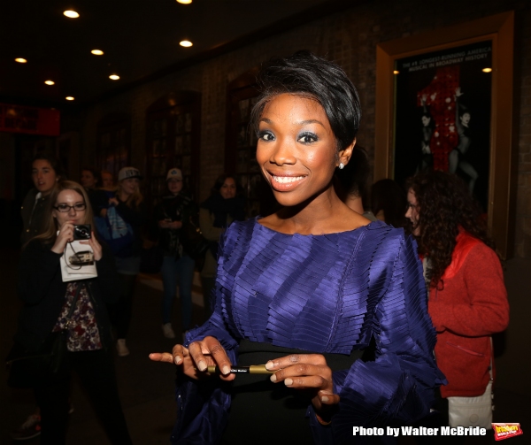 Photo Coverage: Broadway's Newest Murderess, Brandy Norwood, Greets Fans Backstage at CHICAGO!  Image