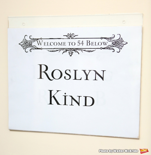 Exclusive Photo Coverage: Backstage with Roslyn Kind at 54 Below Image