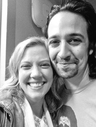 Photo Flash: Tina Fey, Tonya Pinkins, and More Visit HAMILTON Image