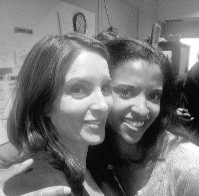 Photo Flash: Tina Fey, Tonya Pinkins, and More Visit HAMILTON Image
