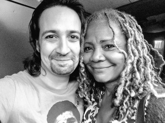 Photo Flash: Tina Fey, Tonya Pinkins, and More Visit HAMILTON Image
