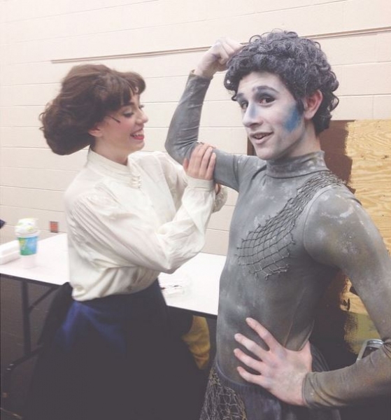 Photo Flash: Saturday Intermission Pics, 5/02 Pt. 2- Lyric Opera's CAROUSEL Takes Final #SIP, Plus PHANTOM, FUN HOME, and More Image