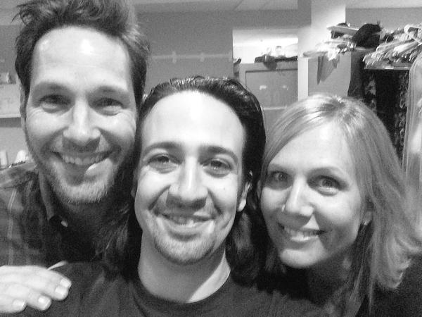 Photo Flash: Meg Ryan and Paul Rudd Attend HAMILTON Performance Closing Weekend Image