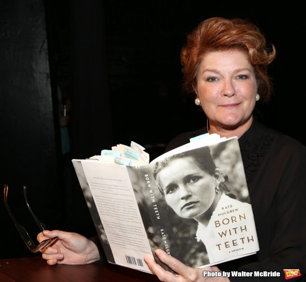 Photo Coverage: Kate Mulgrew Reads from BORN WITH TEETH for Vineyard Theatre Benefit Image