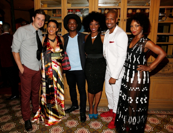 Photo Flash: Phylicia Rashad and the Cast of IMMEDIATE FAMILY Celebrate Opening Night at the Taper Image