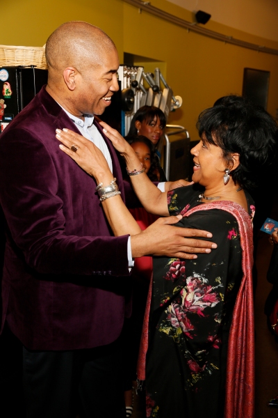 Playwright Paul Oakley Stovall and Director Phylicia Rashad Photo
