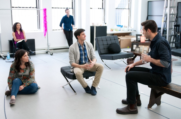 Photo Flash: In Rehearsal for Roundabout's SIGNIFICANT OTHER with Lindsay Mendez, Gideon Glick & More Image